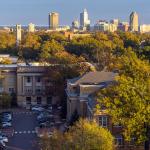 Downtown Raleigh among the fall colors