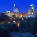 Dorothea Dix Skyline at night