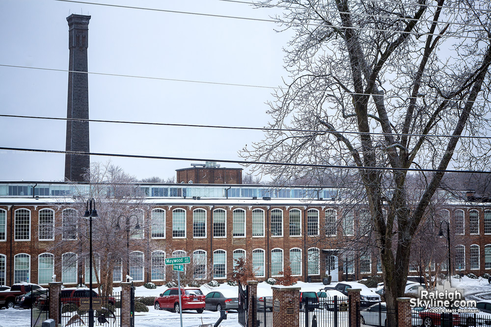 Caraleigh Mills in the Snow and Ice