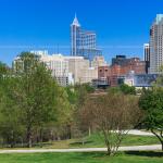 Spring Raleigh Skyline