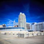 Downtown Raleigh from the Convention Center deck