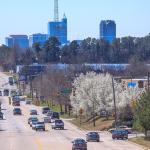 Raleigh seen from Atlantic Avnue