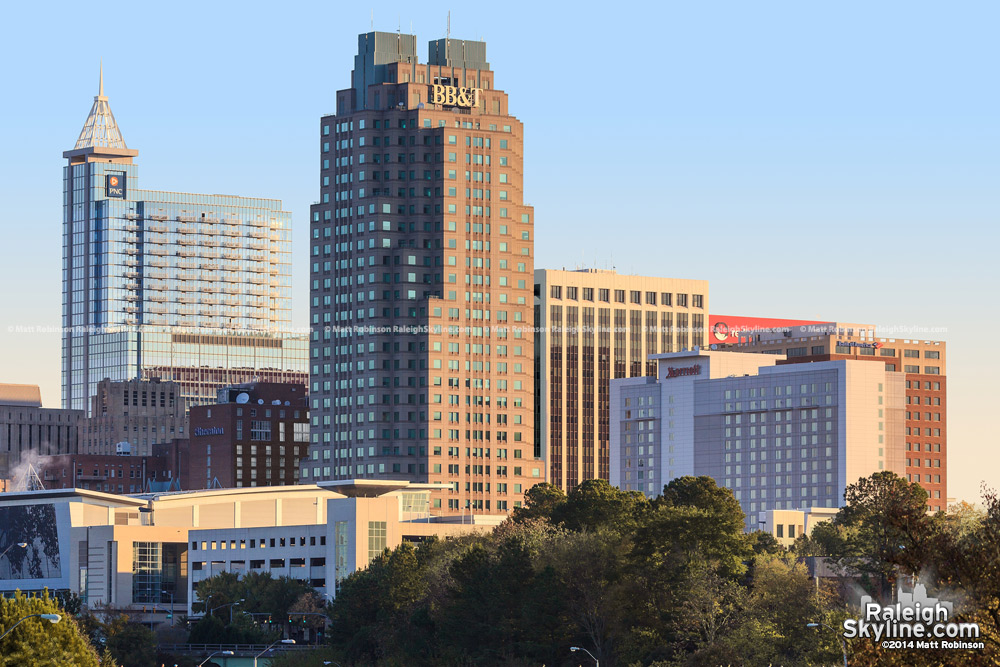 One last look at the BB&amp;T Building standing tall