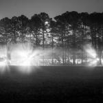 Black and white fog and Raleigh