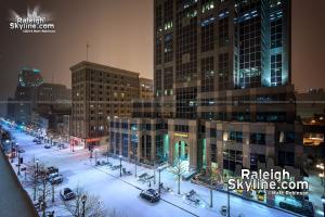 Snowstorm in Raleigh - January 28 to 29, 2014 