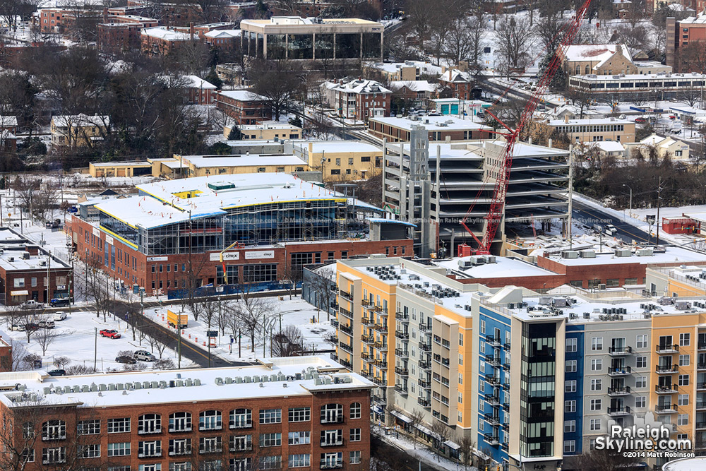 Citrix Building in the snow from PNC Plaza