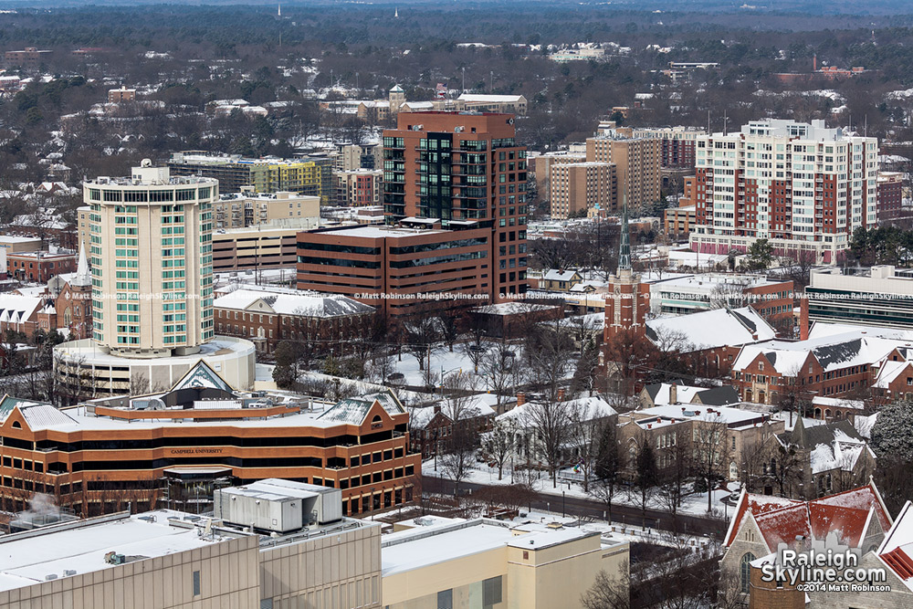 Glenwood South in the snow