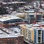 Citrix Building in the snow from PNC Plaza