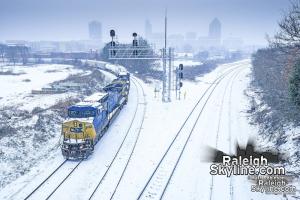 Back to back Raleigh snowstorms - Late February 2015