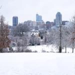 Dorothea Dix Skyline in snow