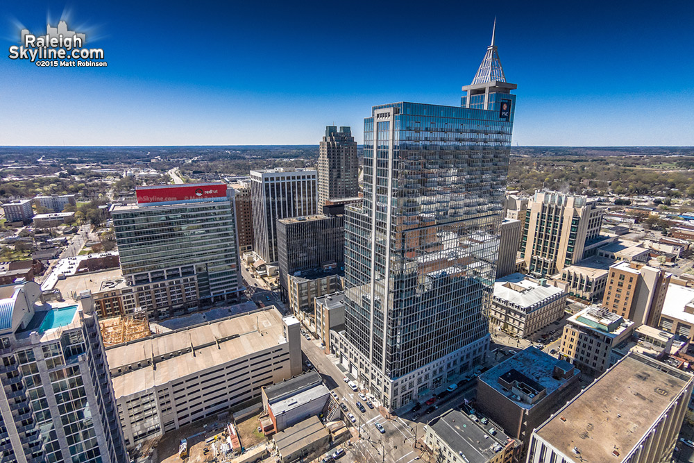 Raleigh Aerial of PNC Plaza
