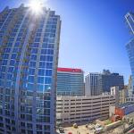 Fisheye of SkyHouse Raleigh 