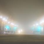 Fayetteville Street in the Fog