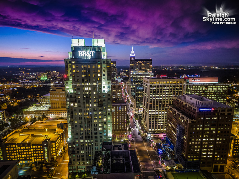 Amazing Sunset Raleigh NC