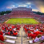 Sunset at Carter Finley Stadium