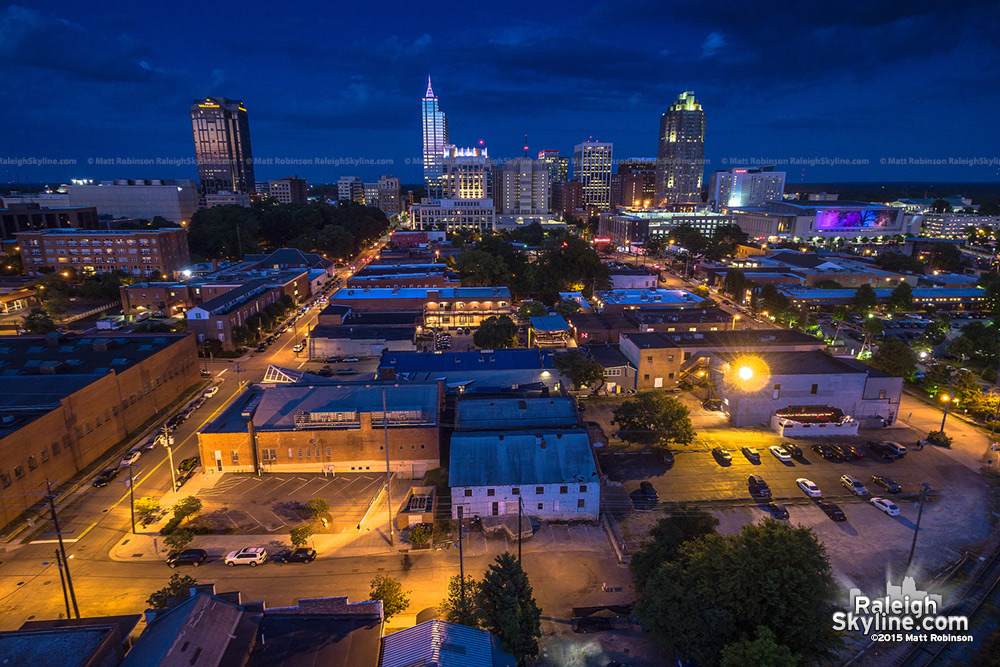 Raleigh from the Warehouse District