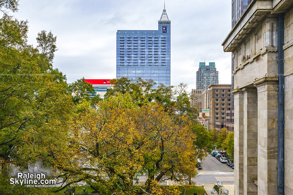 Downtown Raleigh from the NC State Capitol