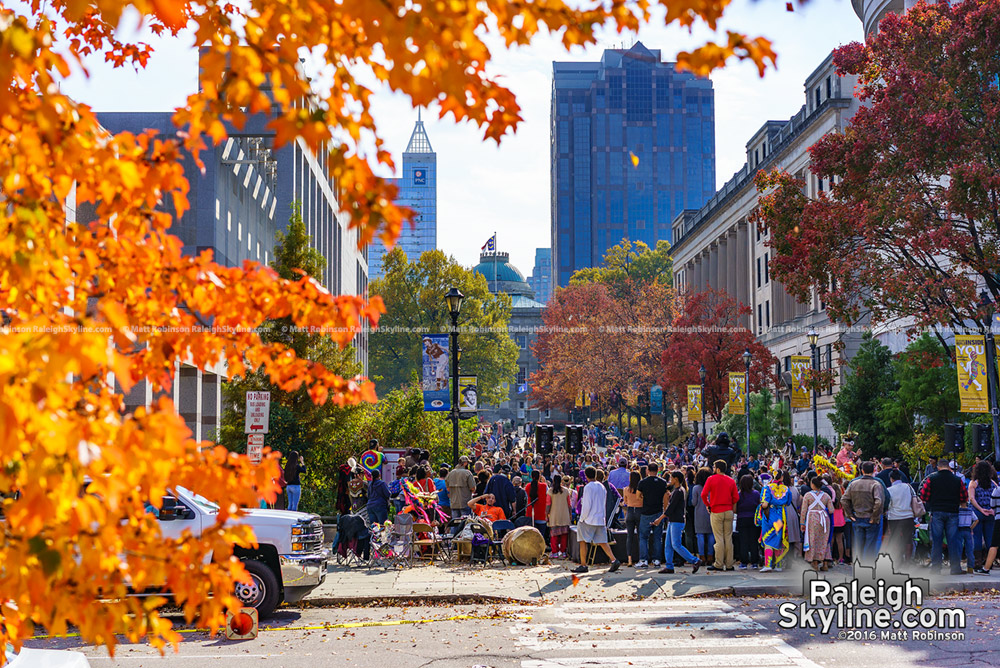 Fall Colors at Bicentennial Plaza