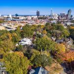 Fall colors over Boylan Heights