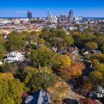 Fall colors over Boylan Heights