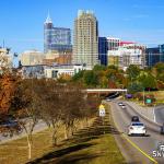 South Saunders Raleigh Skyline in the Fall 2016