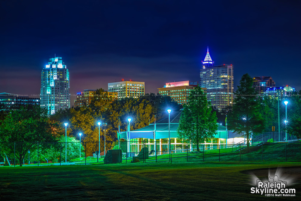 Raleigh from Chavis Park 2016