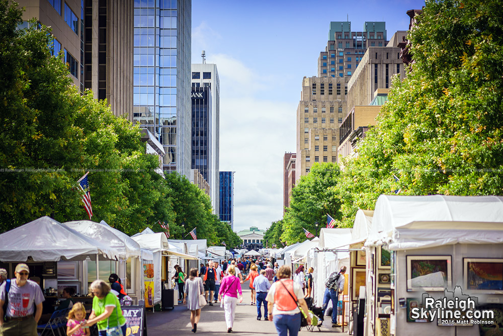 Festival on Fayetteville Street