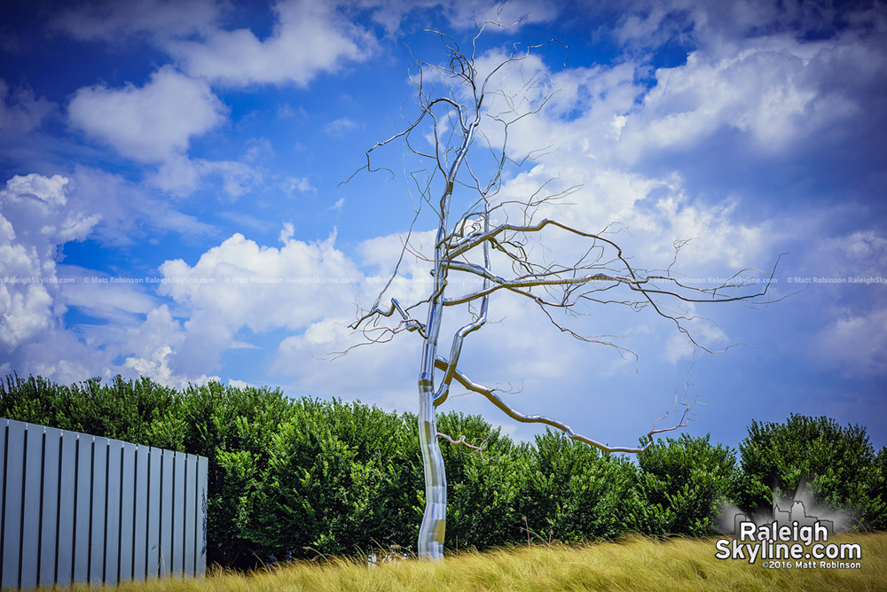 The Silver Tree at the North Carolina Museum of Art