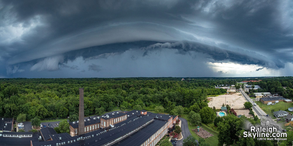 Gust over Caraleigh Mills