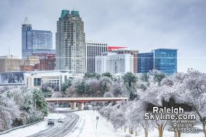 Raleigh Snow and Ice Storm - January 22-23, 2016