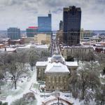 NC Capitol Building Raleigh Ice Storm January 23, 2016