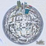 Downtown Raleigh Snow Globe January 23, 2016