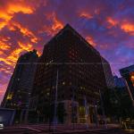 Downtown Raleigh Sunset on May 28, 2017