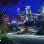 Downtown Raleigh Skyline early 2017