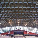 Interior rood of Dorton Arena