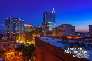 Downtown Raleigh for August and September 2017