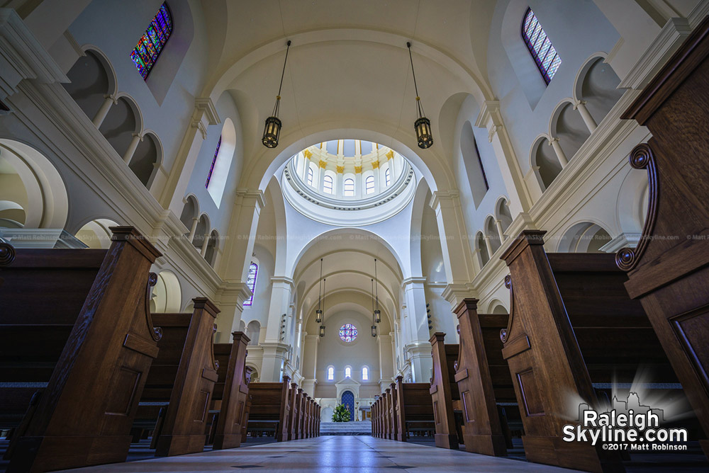 Interior of the new Holy Name of Jesus Cathedrals