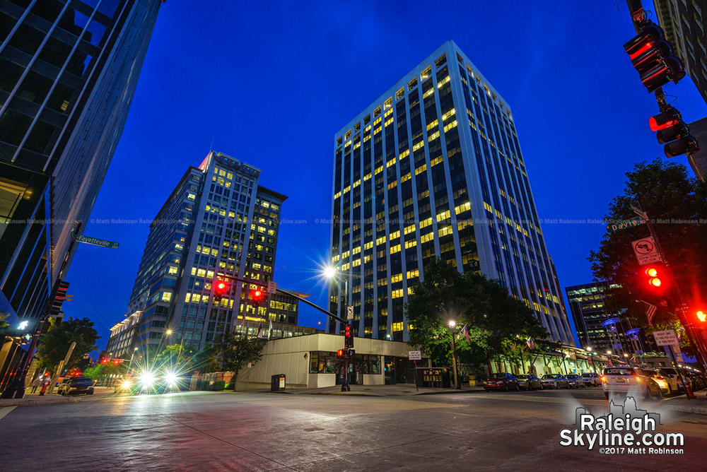 Red Hat Tower and 411 Fayetteville Street