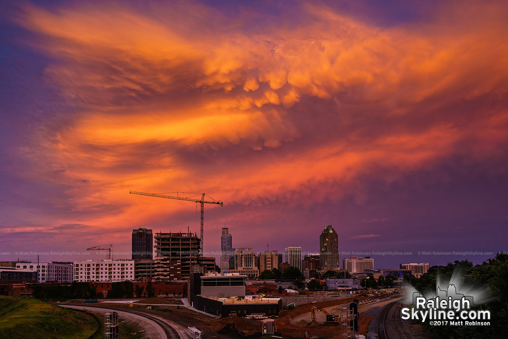 Mammatus Clouds from Boylan Bridge