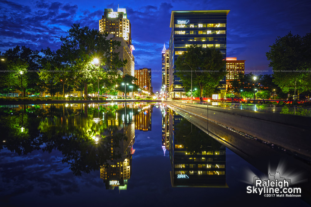 Litchin Plaza Reflections 