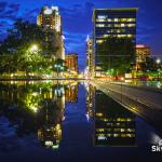 Litchin Plaza Reflections 