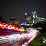 Firetrucks rush out of downtown Raleigh