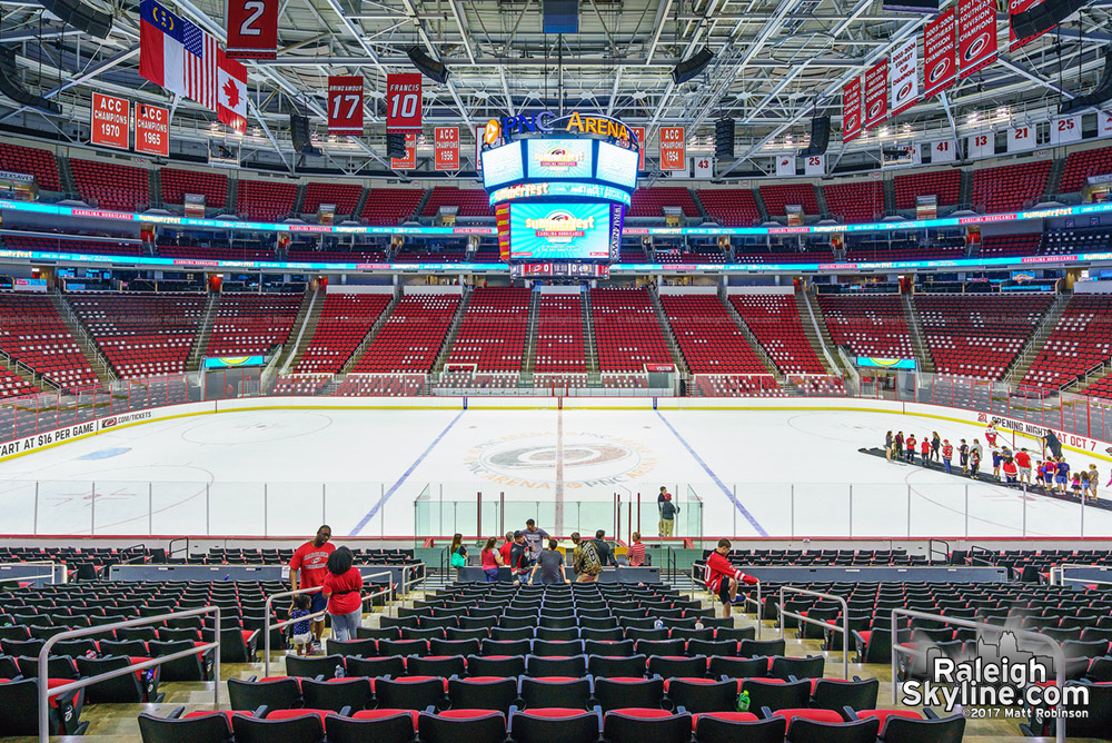 PNC Arena after summerfest