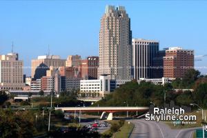 Raleigh Skyline Timelapse from 2003-2017