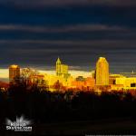 High Contrast sunlight on downtown Raleigh