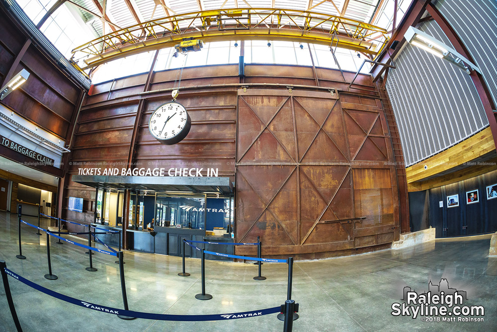 Fisheye of Raleigh Union Station