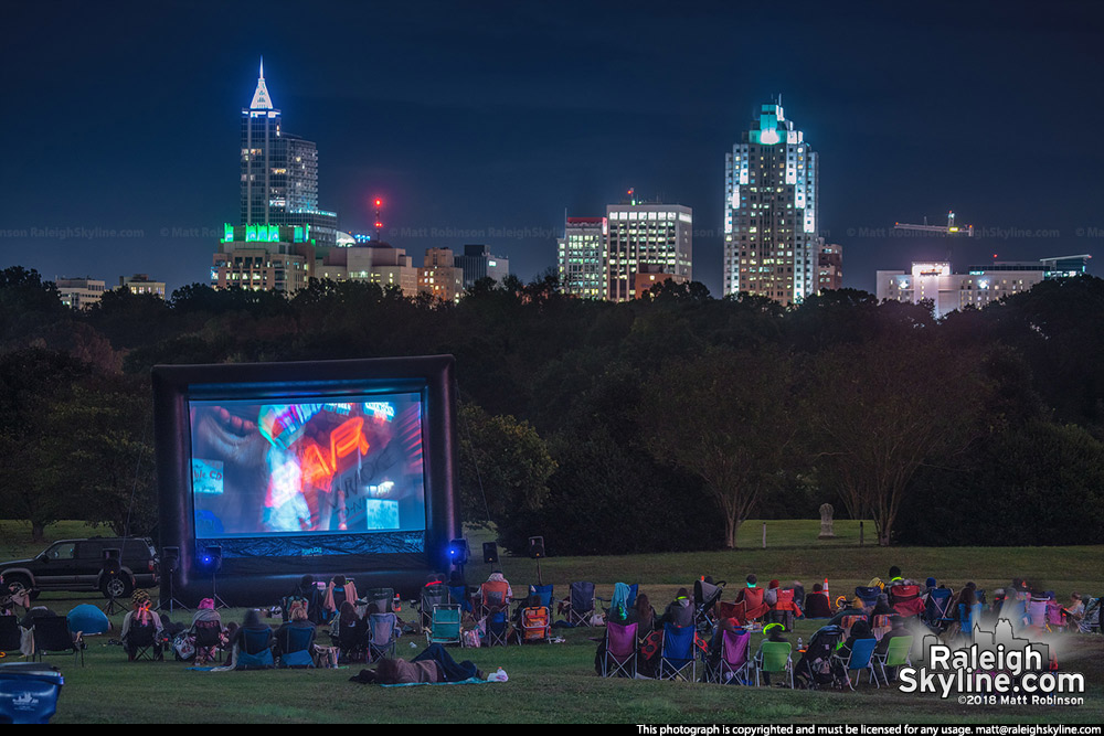 Dorothea Dix Park movie night