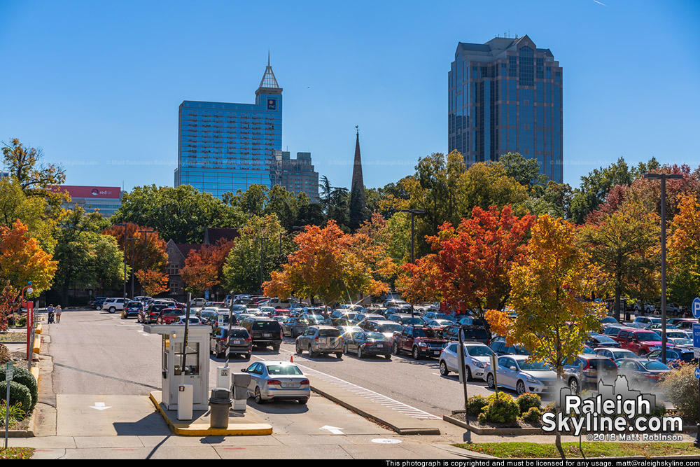 Raleigh fall colors
