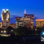 Downtown Raleigh from old Cargill Plant