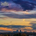 Skyline late day from North Raleigh